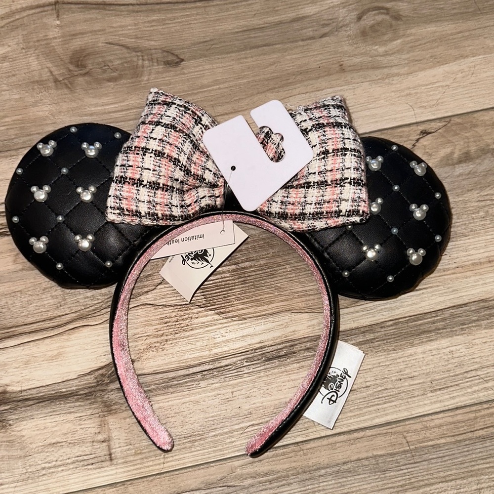 Disney Leather Pearl Ears